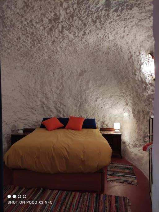 Cueva Albaicin Granada Avec Vue Sur L'Alhambra Villa Exterior photo